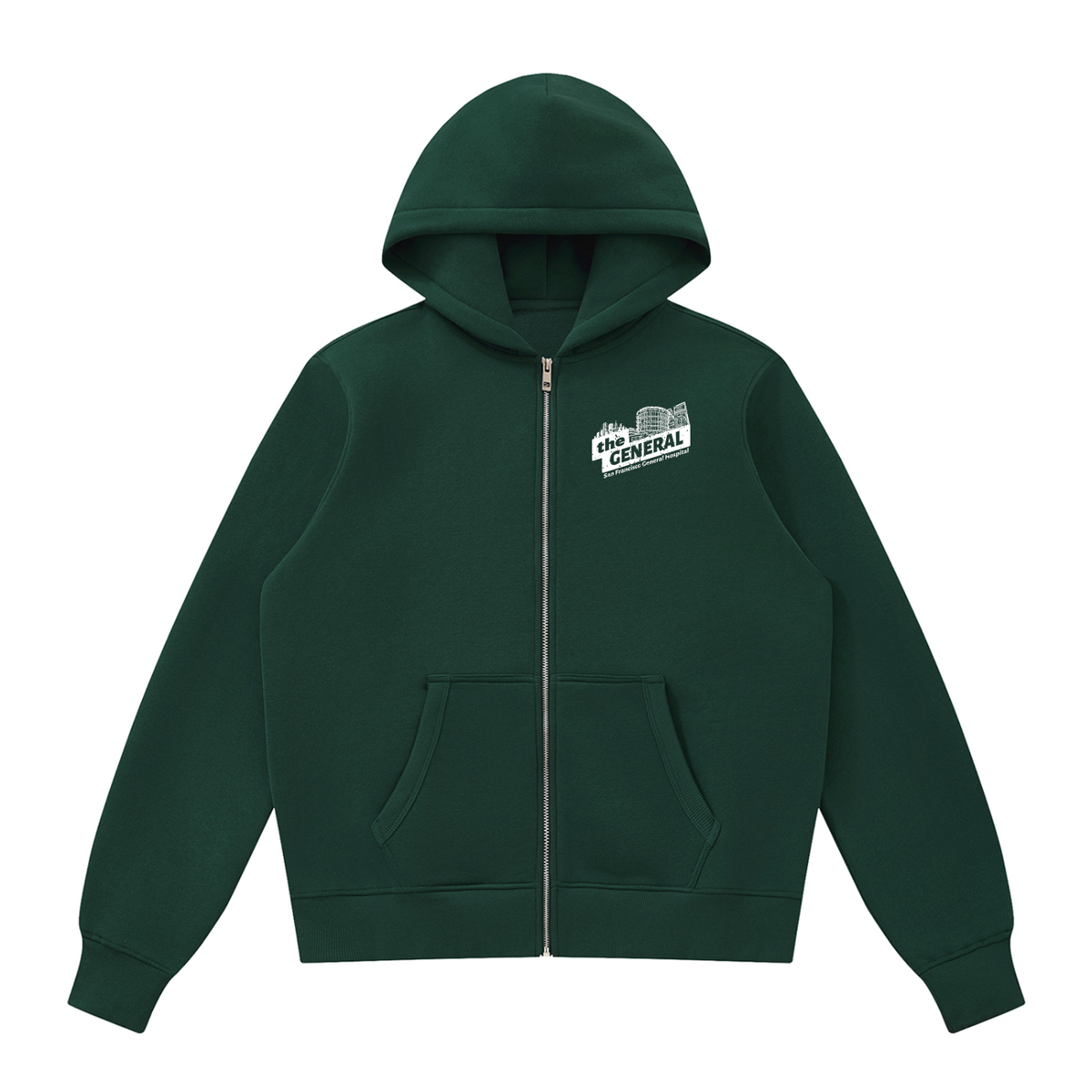 theGeneral Unisex Fleece Full Zip Hoodie