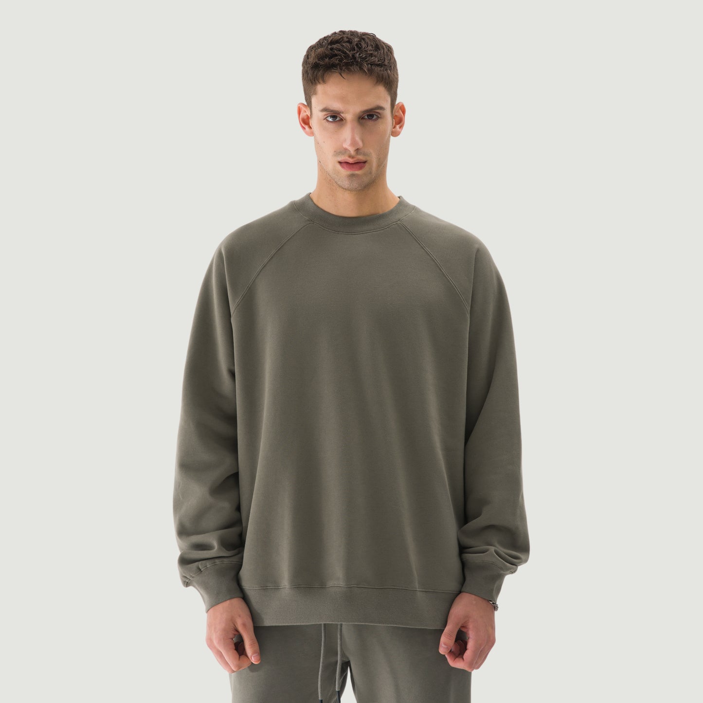 Unisex Heavyweight Brushed Fleece Sweatshirt