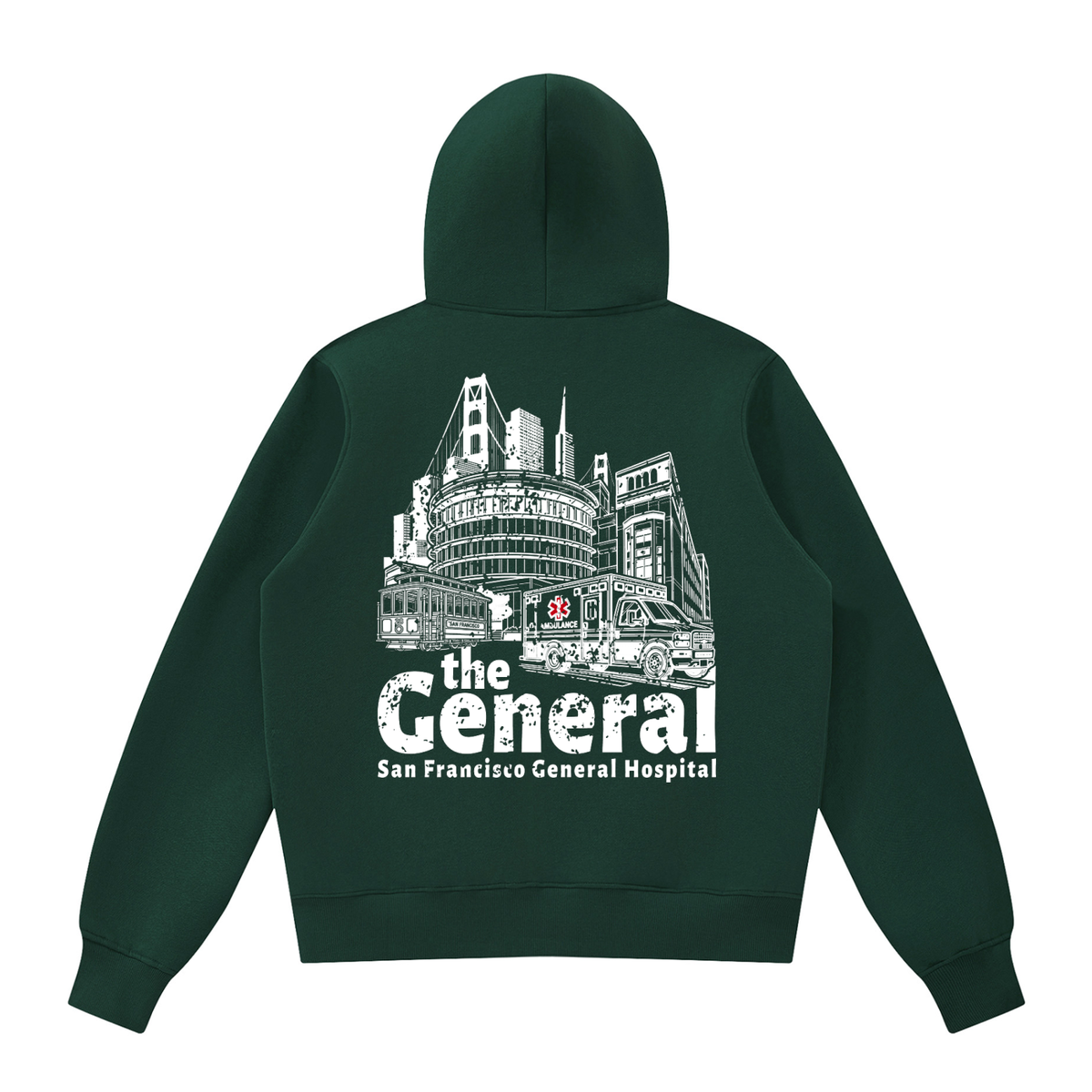 theGeneral Unisex Fleece Full Zip Hoodie