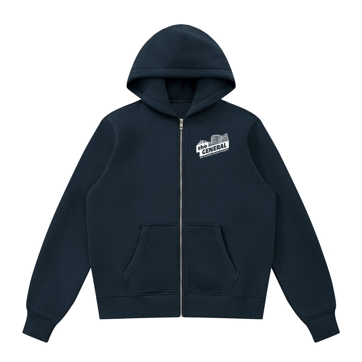 theGeneral Unisex Fleece Full Zip Hoodie