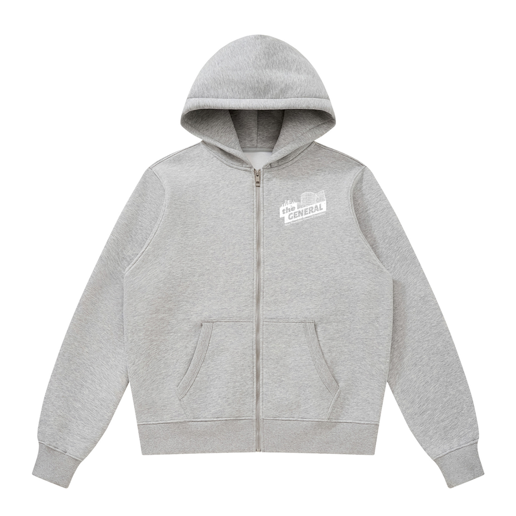 theGeneral Unisex Fleece Full Zip Hoodie