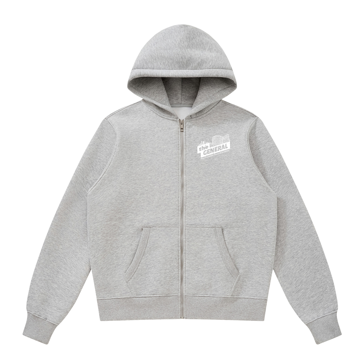 theGeneral Unisex Fleece Full Zip Hoodie