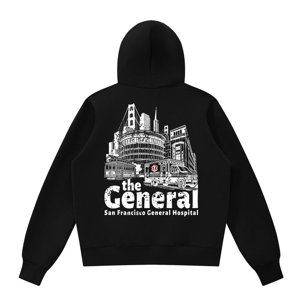 theGeneral Unisex Fleece Full Zip Hoodie