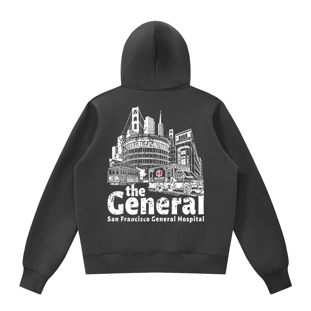 theGeneral Unisex Fleece Full Zip Hoodie