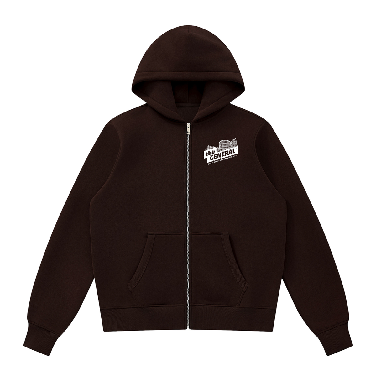 theGeneral Unisex Fleece Full Zip Hoodie