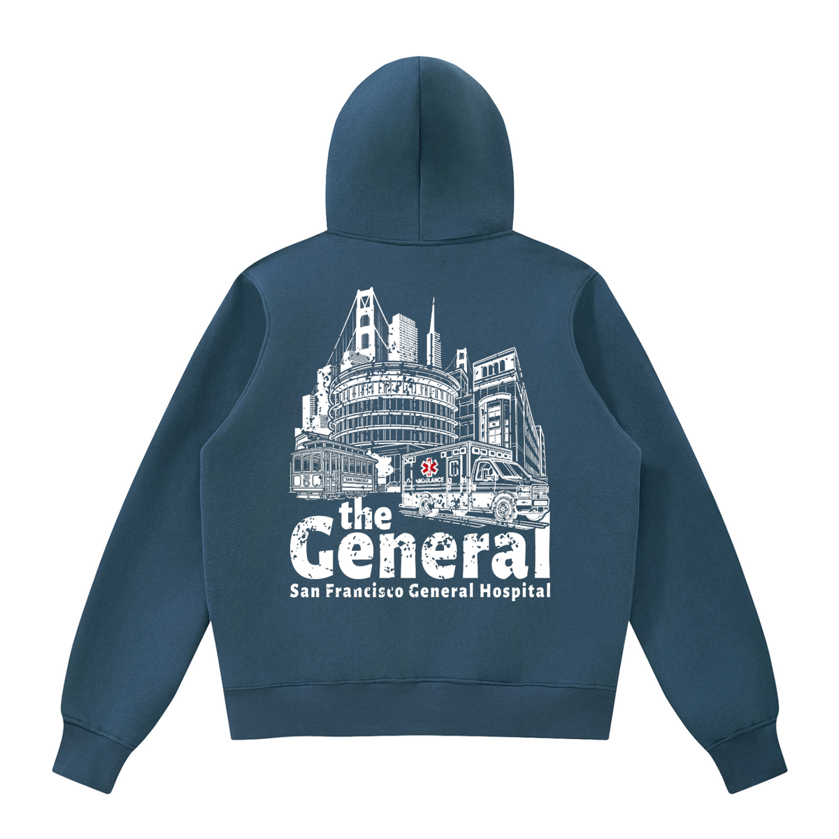 theGeneral Unisex Fleece Full Zip Hoodie