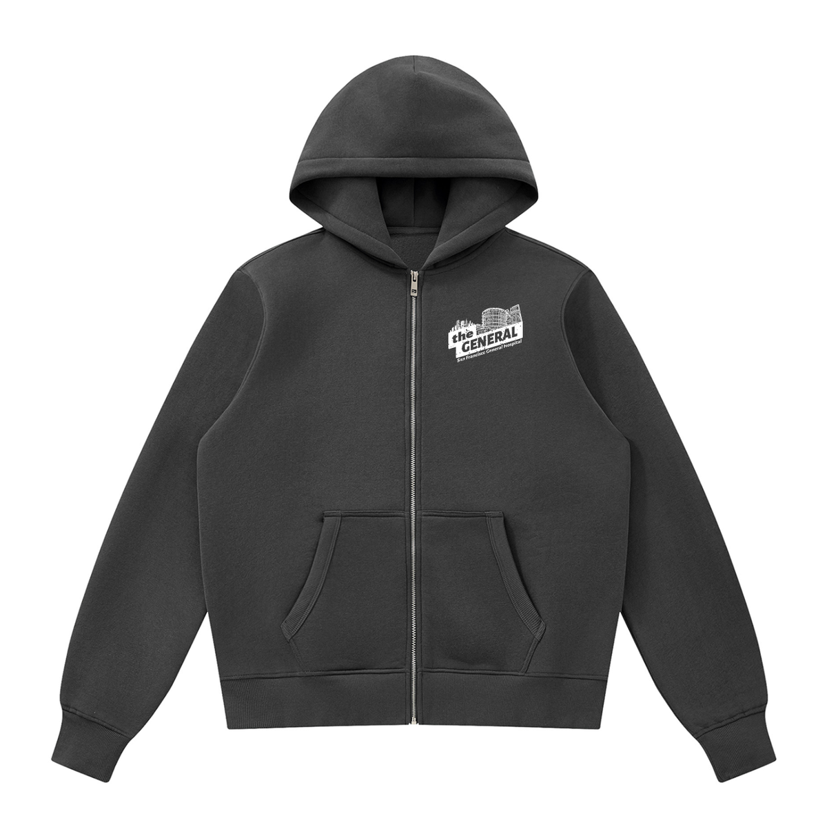 theGeneral Unisex Fleece Full Zip Hoodie