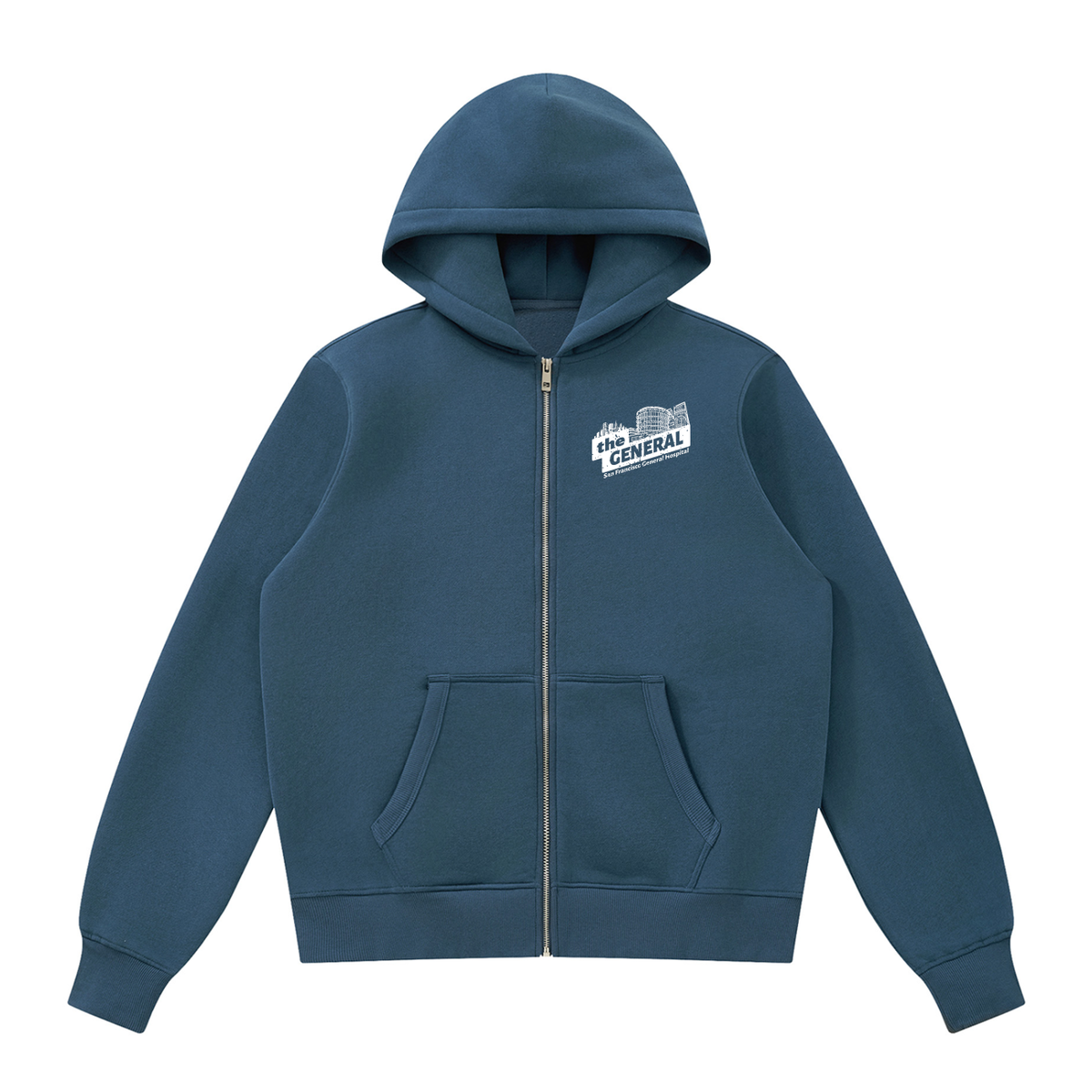 theGeneral Unisex Fleece Full Zip Hoodie