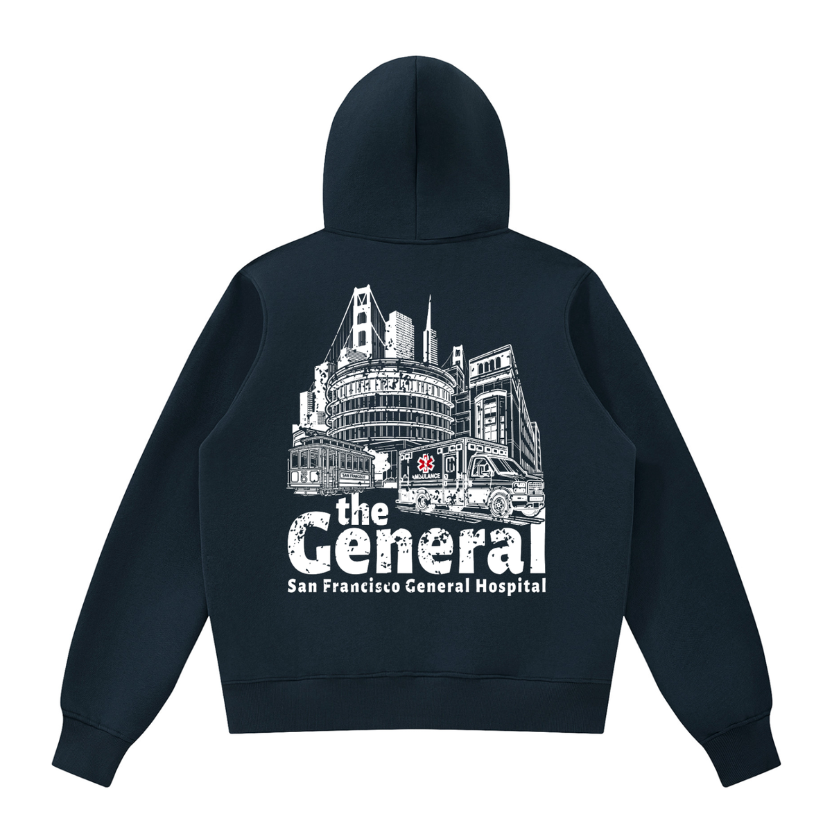 theGeneral Unisex Fleece Full Zip Hoodie