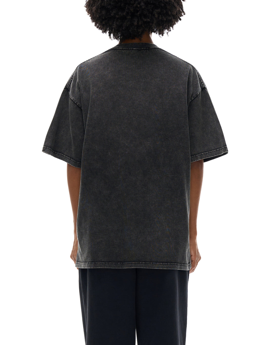 RadSkull Snow Washed Oversized Cotton T-Shirt